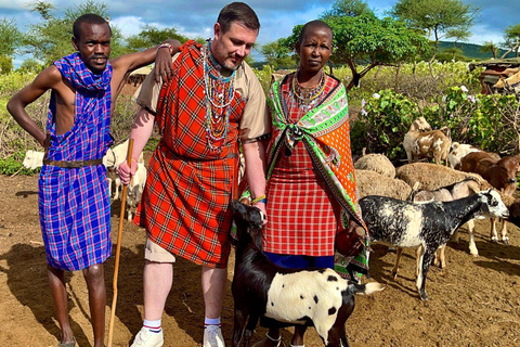 Kenya: Maasai Village Visit with Traditional Dance Show