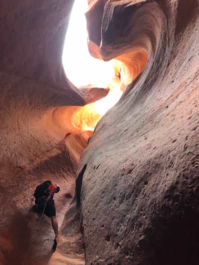 East Zion Stone Hollow Fullday Canyoneering Tour GetYourGuide