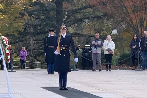 Arlington National Cemetery: begeleide wandeltocht