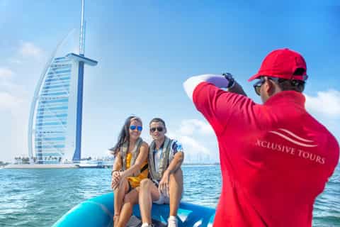 Dubaj: rejs motorówką po Marina, Atlantis i Burdż al-Arab