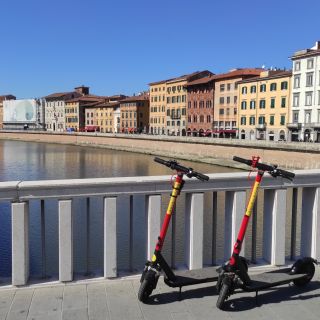 Pisa: Utleie av e-scootere med selvstyrt tur-app