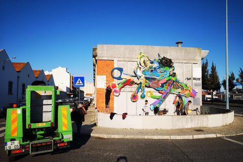 Lissabon: street art-rondleiding met tuktuk