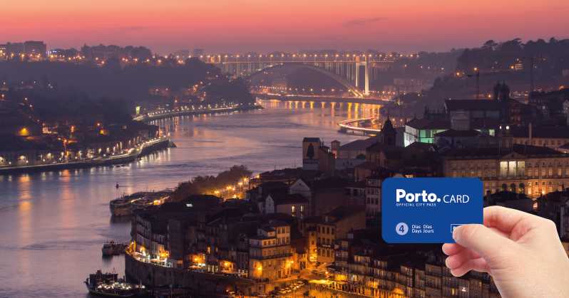 Porto Card com Transporte de 1, 2, 3 ou 4 Dias