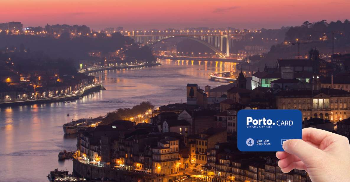 Porto Card com Transporte de 1, 2, 3 ou 4 Dias