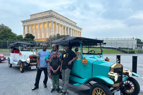 Washington, DC : Visite des monuments et mémoriaux dans une voiture ancienne