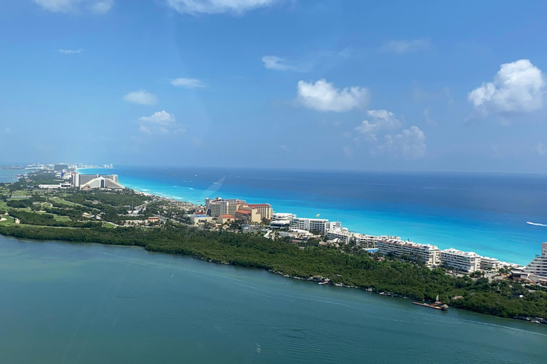 Zona Hotelera de Cancún: Vuelo PanorámicoVuelo Panorámico Zona Hotelera Cancún