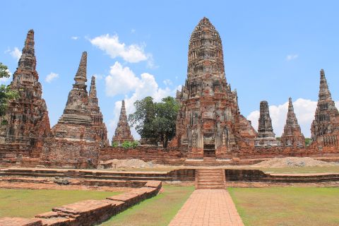 From Bangkok: Ayutthaya Full-Day Trip with Cruise and Lunch