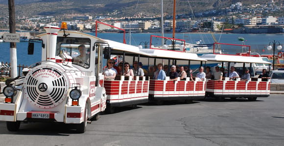 Chersonissos: Mini-Train City Highlights Tour