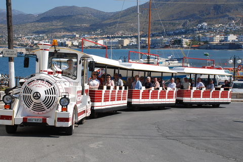 Chersonissos: Mini-Train City Highlights Tour Tour to the Villages of Avdou, Gonies, and Potamies