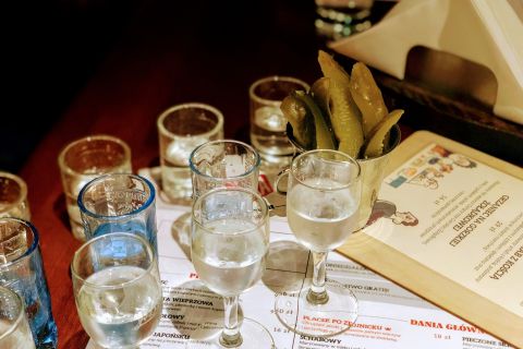 Danzica: degustazione di vodka polacca e antipasti tradizionali