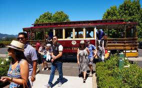 Sonoma Valley: Wine Trolley Tasting Tour with Lunch