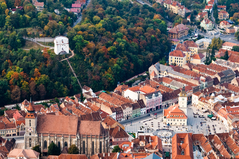 Bucarest : Château de Dracula, château de Peles et visite guidée de BrasovVisite guidée en espagnol