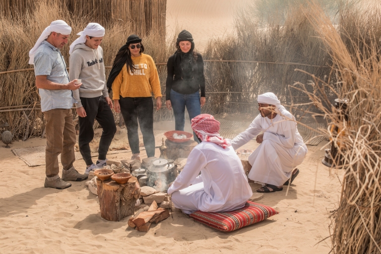 Dubaï : safari en soirée et caravane de chameaux à l'oasis d'Al MarmoomVisite partagée