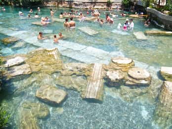 Från Izmir: Pamukkale guidad tur med lunch