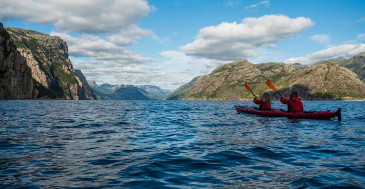 Stavanger Lysefjord Kayaking Trip with Gear & Snacks GetYourGuide