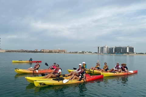 Dubai: Palm Jumeirah Guided Kayaking Tour Double Palm Jumeirah Guided Kayaking Tour