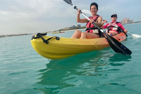 Dubai: Palm Jumeirah Guided Kayaking Tour Single Palm Jumeirah Guided Kayaking Tour
