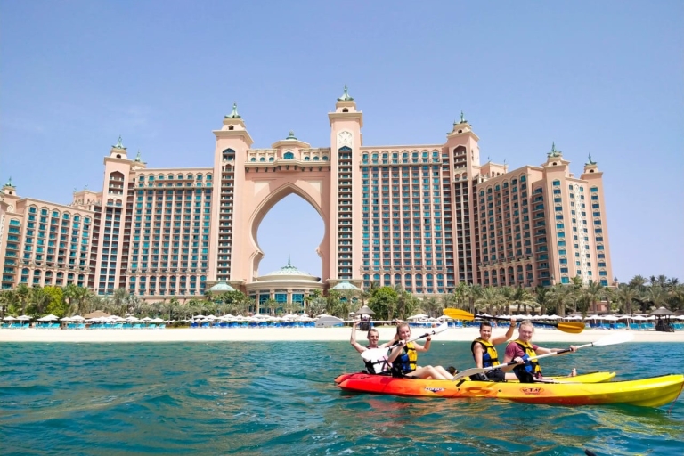 Dubai: Geführte Kajaktour auf Palm JumeirahDoppelte geführte Kajaktour auf Palm Jumeirah