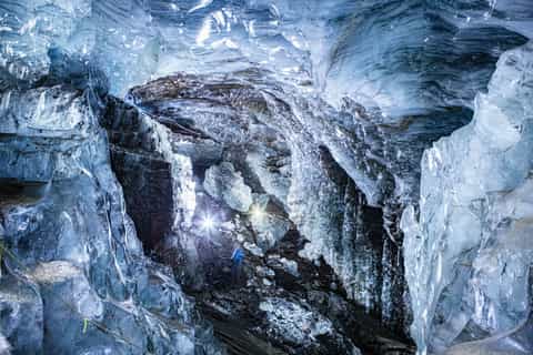 Langjökull: Monster Truck Ride and Amazing Crystal Ice Cave