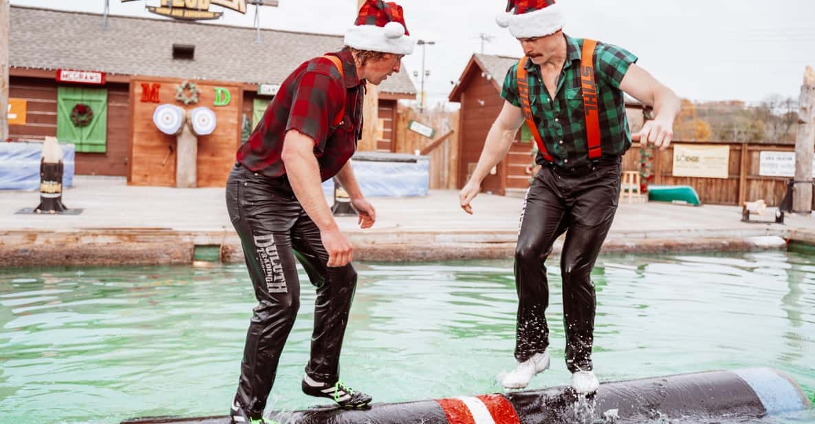 Paula Deen's Lumberjack Feud Ticket für die Weihnachtsshow GetYourGuide