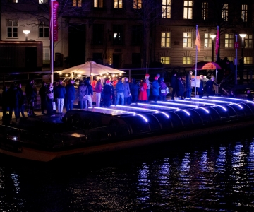 Kopenhagen: Rondvaart tijdens het lichtfestival in februari