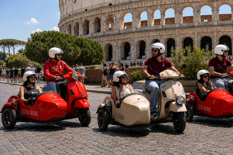 Vespa Sidecar Tour: Rome in a Flash Vespa Sidecar Tour: Express Highlights of Rome