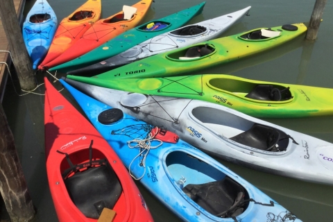 Venecia: tour en kayak de Sant'Erasmo, Vignole y la laguna