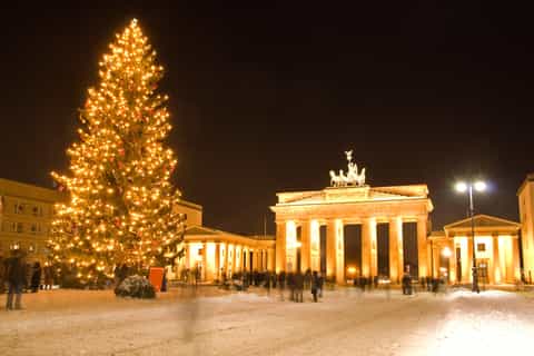 Berlino: tour in autobus di Natale con visita al mercatino di Natale