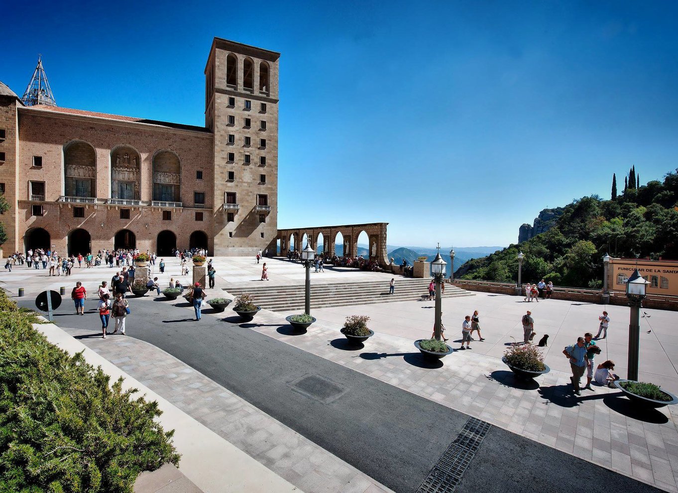 Entrébillet til Montserrat Museum og kloster