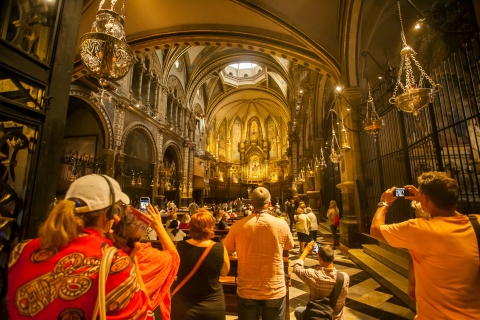 Montserrat: billet d'expérience du musée et du monastère