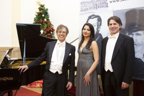 Roma: concierto de ópera de Navidad y año nuevo con bebida