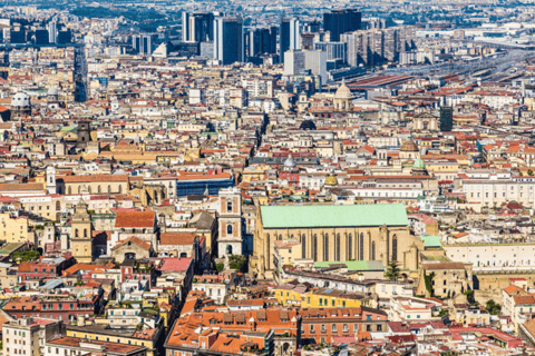 Van Rome: Taste of Naples Tour met ondergrondse grotten