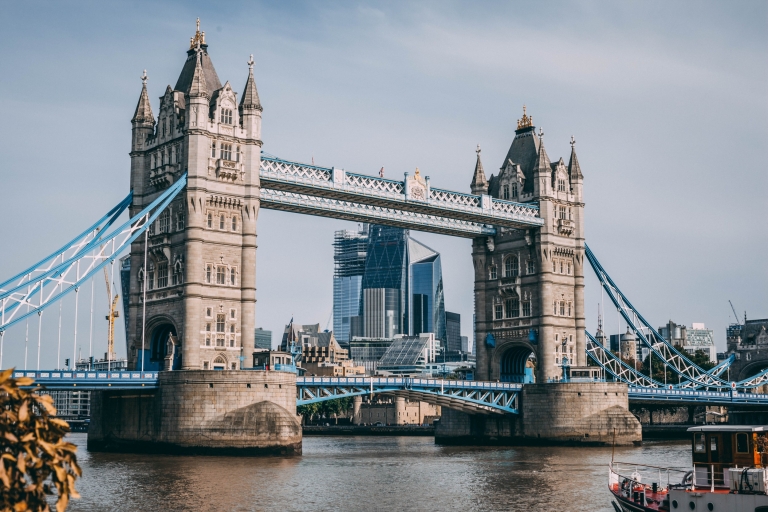 Londres : visite à pied avec promenade en bateau sur la Tamise, tour de Londres