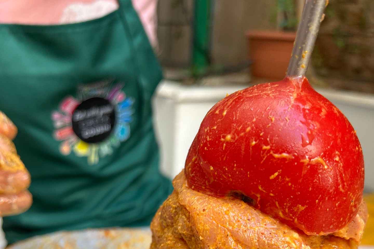 Atene: Corso di Cucina Souvlaki Pita Gyros Locale