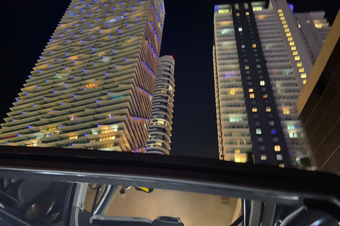 Miami: 2-Hour Guided Panoramic City Tour by Night Private Tour