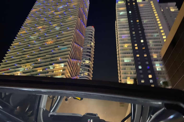 Miami: 2 uur durende panoramische rondleiding door de stad bij nachtPrivétour