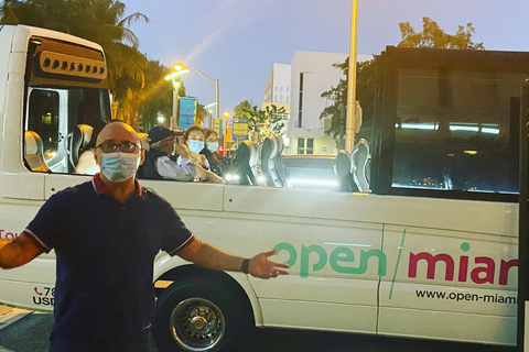 Miami: tour guiado panorámico de 2 horas por la nocheTour privado