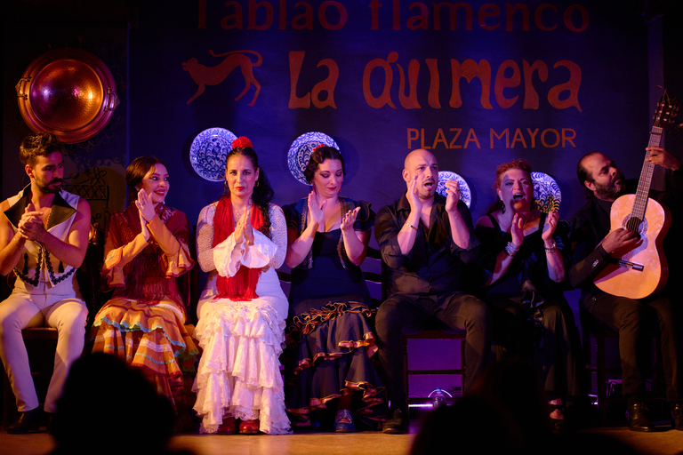 Madrid: Flamenco Show La Quimera mit Getränke & Abendessen OptionMadrid: Flamenco Show La Quimera mit Getränken & Abendessen