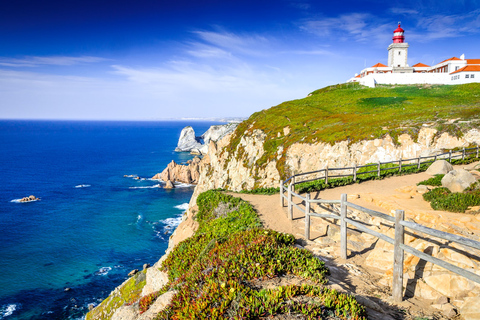 From Lisbon: Pena Palace, Regaleira, Sintra &amp; Cascais TourLisbon Meeting Point