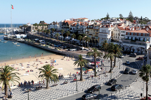 From Lisbon: Pena Palace, Regaleira, Sintra &amp; Cascais TourLisbon Meeting Point