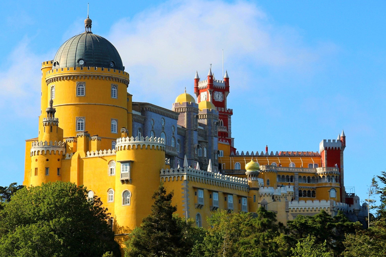 From Lisbon: Pena Palace, Regaleira, Sintra &amp; Cascais TourLisbon Meeting Point