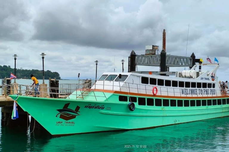 Krabi : transfert en ferry vers/depuis Koh Phi Phi avec transfert en vanKrabi à Koh Phi Phi avec prise en charge à l'hôtel