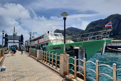 Krabi: veerboottransfer van/naar Koh Phi Phi met Van TransferKoh Phi Phi naar Krabi passagiershaven zonder hotel drop-off