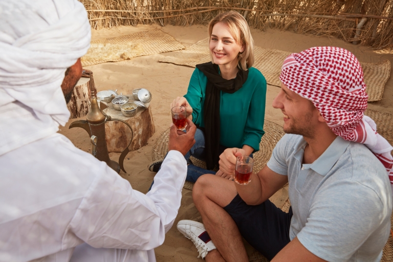 Dubaï : safari en soirée et caravane de chameaux à l'oasis d'Al MarmoomVisite partagée