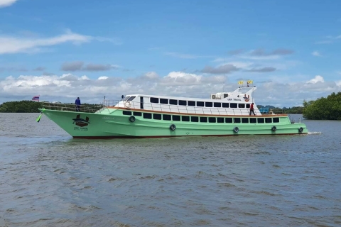 Krabi: Transfer promem do / z Koh Phi Phi z Van TransferZ Koh Phi Phi do portu pasażerskiego Krabi bez dowozu do hotelu