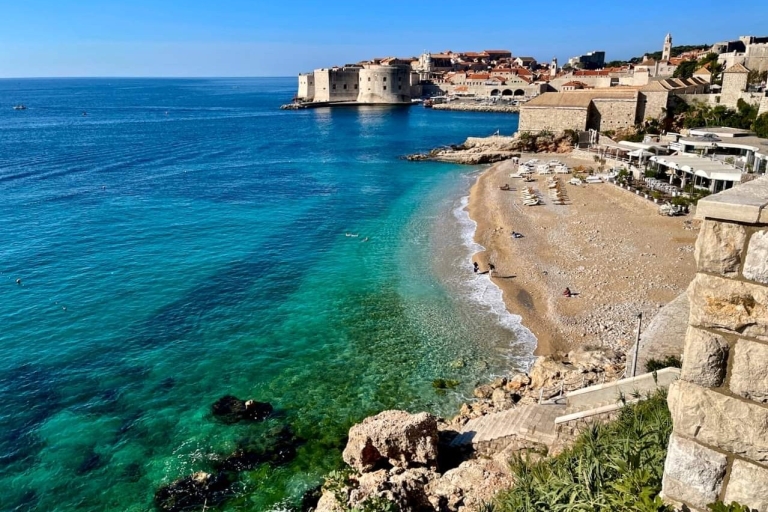 Dubrovnik: visite des murs de la ville pour les lève-tôt ou les chasseurs du coucher du soleilVisite privée à pied des remparts de la ville - anglais ou allemand