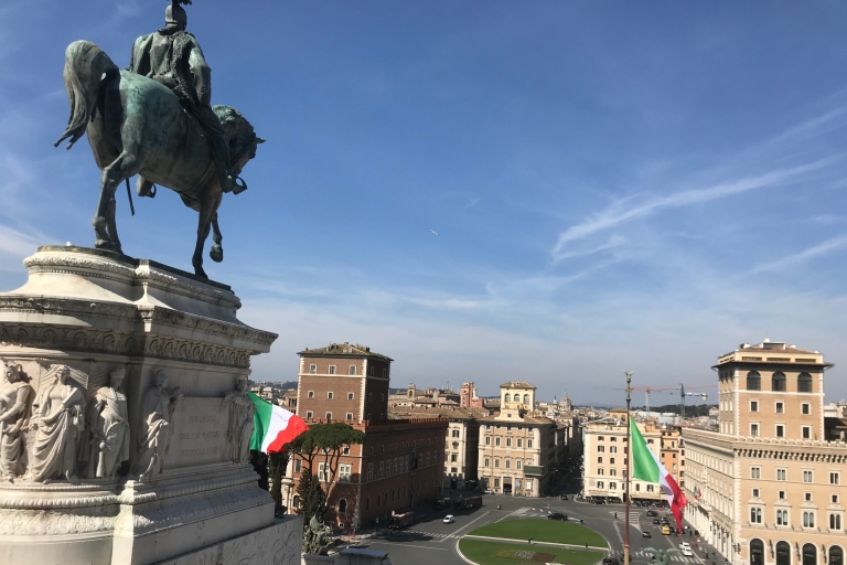 Rome : entrée réservée au Palazzo Venezia avec musée