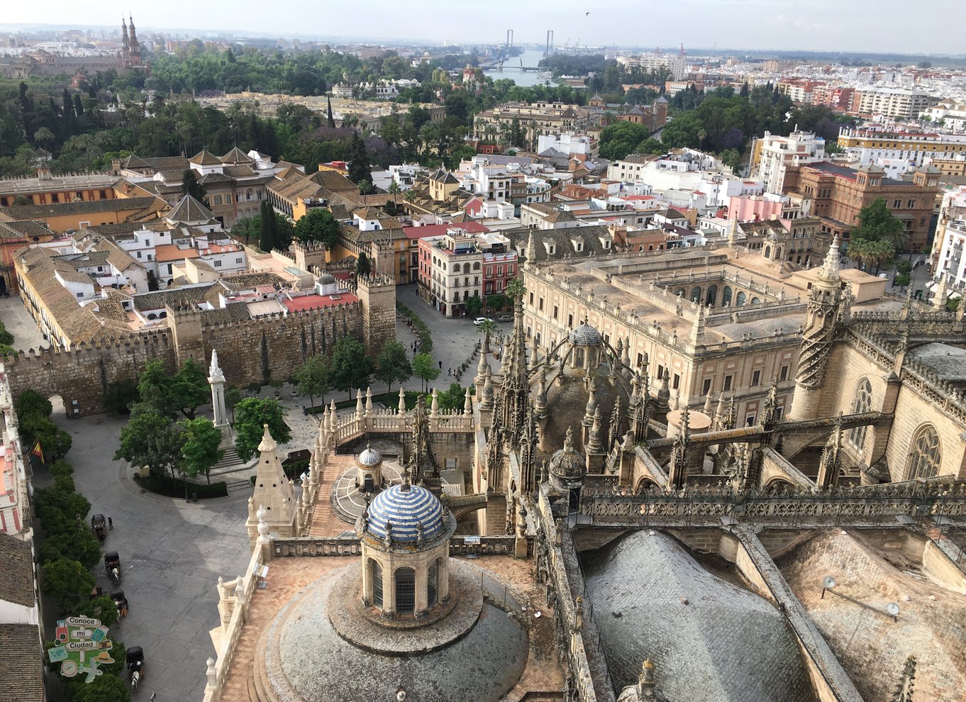 Sevilla: Katedralen, Giralda og Royal Alcázar guidet tur