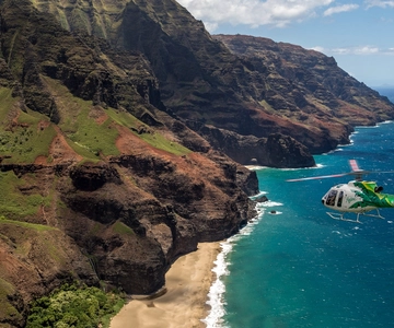 Lihue: Deluxe Waterfall Safari Helicopter Tour