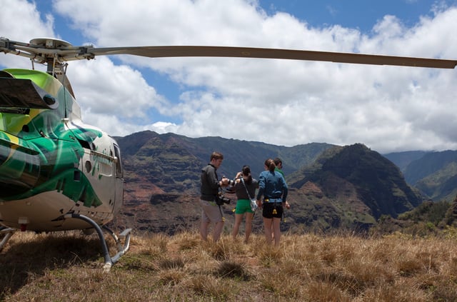 Depuis Lihue : Vol touristique en hélicoptère à Kauai